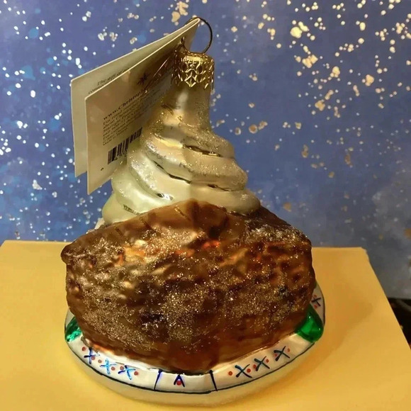 Christopher Radko NWT Grandma\'s Pie-Thanksgiving/Christmas Ornament 2001